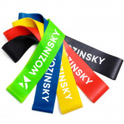 Wozinsky Rubber Exercise Bands For Home Gym (5 pcs.) (colorful) 4