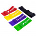 Wozinsky Rubber Exercise Bands For Home Gym - комплект еластични ластици с различно съпторивление (5 броя) (цвятен) 3