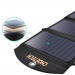 Choetech Foldable Travel Solar Panel 19W - сгъваем соларен панел, зареждащ директно вашето устройство от слънцето с 2 USB-A порта (черен) 2