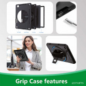 4smarts Rugged Tablet Case Grip - удароустойчив калъф за iPad mini 6 (2021) (черен) 7