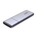 Ugreen USB-C External M.2 NVMe SATA SSD USB 3.2 Gen 2 Enclosure - алуминиева външна кутия с USB-C за M.2 NVMe SATA SSD дискове (сив) 1