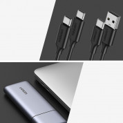 Ugreen USB-C External M.2 NVMe SATA SSD USB 3.2 Gen 2 Enclosure - алуминиева външна кутия с USB-C за M.2 NVMe SATA SSD дискове (сив) 10