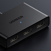 Ugreen USB-A 2.0 Hub 3-port Switch Box - 3-портов USB 2.0 хъб за компютри и лаптопи с USB-A с възможност за превключване между два компютъра (150 см) (черен) 6