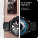 Spigen Liquid Air Case - качествен силиконов (TPU) кейс за Samsung Galaxy Watch 3 45mm (черен) 12
