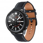Spigen Liquid Air Case - качествен силиконов (TPU) кейс за Samsung Galaxy Watch 3 45mm (черен)