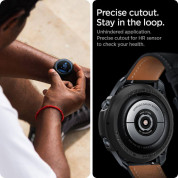 Spigen Liquid Air Case - качествен силиконов (TPU) кейс за Samsung Galaxy Watch 3 45mm (черен) 13