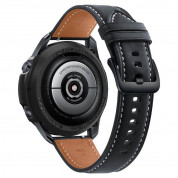 Spigen Liquid Air Case - качествен силиконов (TPU) кейс за Samsung Galaxy Watch 3 45mm (черен) 2