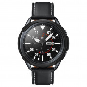 Spigen Liquid Air Case - качествен силиконов (TPU) кейс за Samsung Galaxy Watch 3 45mm (черен) 1