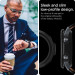 Spigen Liquid Air Case - качествен силиконов (TPU) кейс за Samsung Galaxy Watch 3 45mm (черен) 15