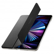 Spigen Case Smart Fold - кожен кейс и поставка за iPad Pro 11 M1 (2021) (черен) 2
