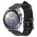 Spigen Retro Fit Band 20mm - кожена каишка за Samsung Galaxy Watch, Huawei Watch, Xiaomi, Garmin и други часовници с 20мм захват (черен) 6