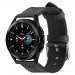 Spigen Retro Fit Band 20mm - кожена каишка за Samsung Galaxy Watch, Huawei Watch, Xiaomi, Garmin и други часовници с 20мм захват (черен) 1