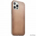 Nomad Leather Rugged Case - кожен (естествена кожа) кейс за iPhone 12 Pro Max (бежов) 5