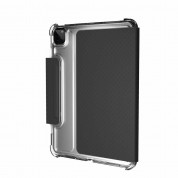 Urban Armor Gear U Lucent Case - удароустойчив хибриден кейс от най-висок клас за iPad Air 5 (2022), iPad Air 4 (2020), iPad Pro 11 (2020), iPad Pro 11 (2018) (черен-прозрачен) 2