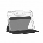 Urban Armor Gear U Lucent Case - удароустойчив хибриден кейс от най-висок клас за iPad mini 6 (2021) (черен-прозрачен) 9
