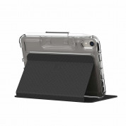 Urban Armor Gear U Lucent Case - удароустойчив хибриден кейс от най-висок клас за iPad mini 6 (2021) (черен-прозрачен) 5