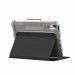 Urban Armor Gear U Lucent Case - удароустойчив хибриден кейс от най-висок клас за iPad mini 6 (2021) (черен-прозрачен) 6