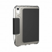 Urban Armor Gear U Lucent Case - удароустойчив хибриден кейс от най-висок клас за iPad mini 6 (2021) (черен-прозрачен) 2