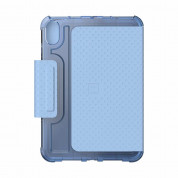 Urban Armor Gear U Lucent Case - удароустойчив хибриден кейс от най-висок клас за iPad mini 6 (2021) (син-прозрачен) 8