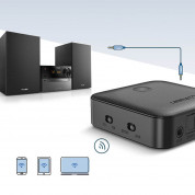 Ugreen 2 in 1 Bluetooth 5.0 Audio Receiver & Transmitter - аудио трансмитер и рисийвър за безжично прехвърляне на аудио (черен) 2