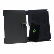 4smarts Foldable Solar Panel VoltSolar 20W Dual USB-A Ports (black) 1
