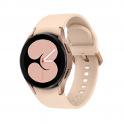 Samsung Galaxy Watch 4 SM-R860N 40 mm Bluetooth - умен часовник с GPS за мобилни устойства (40 мм) (Bluetooth версия) (златист)