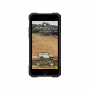 Urban Armor Gear Pathfinder SE Camo Case - удароустойчив хибриден кейс за iPhone SE (2022), iPhone SE (2020), iPhone 8, iPhone 7 (сив камуфлаж) 3