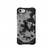 Urban Armor Gear Pathfinder SE Camo Case - удароустойчив хибриден кейс за iPhone SE (2022), iPhone SE (2020), iPhone 8, iPhone 7 (сив камуфлаж)