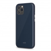 Moshi iGlaze Slim Hardshell SnapTo Case - хибриден удароустойчив кейс за iPhone 12 Pro Max (син) 1
