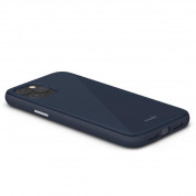 Moshi iGlaze Slim Hardshell SnapTo Case - хибриден удароустойчив кейс за iPhone 12 Pro Max (син) 2
