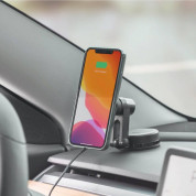 Moshi SnapTo Universal Car Mount 10W with USB-C cable (120 cm) (black) 9