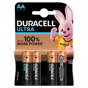 Duracell Ultra Power MX1500 LR6 АА - комплект 4 броя ултра-устойчиви алкални батерии