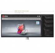 MSI Prestige UltraHD 5K2K WUHD IPS Monitor (34 in.) (white) 3
