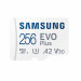 Samsung MicroSD 256GB EVo Plus A2 - microSD памет с SD адаптер за Samsung устройства (клас 10) (подходяща за GoPro, дронове и други)  1
