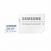 Samsung MicroSD 256GB EVo Plus A2 - microSD памет с SD адаптер за Samsung устройства (клас 10) (подходяща за GoPro, дронове и други)  5
