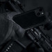 Tactical Chunky Mantis Cover - хибриден удароустойчив кейс за iPhone 13 (черен-прозрачен) 3
