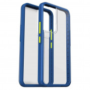 Lifeproof See Case - хибриден удароустойчив кейс за Samsung Galaxy S22 Plus (син-прозрачен)