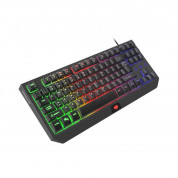 Fury Hurricane TKL Backlight Gaming Keyboard - компактна геймърска клавиатура с подсветка (за PC) (черен) 2