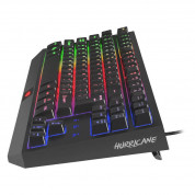 Fury Hurricane TKL Backlight Gaming Keyboard - компактна геймърска клавиатура с подсветка (за PC) (черен) 3
