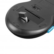 Fury Stalker Wireless Gaming Mouse NFU-1320 2000 DPI - безжична гейминг мишка (за PC) (черен-син) 3