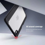 Nillkin Bevel Leather Case - кожен кейс и поставка с отделение за Apple Pencil за iPad Air 5 (2022), iPad Air 4 (2020) (зелен) 6