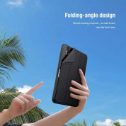 Nillkin Bevel Leather Case - кожен кейс и поставка с отделение за Apple Pencil за iPad mini 6 (2021) (черен) 4