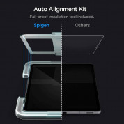 Spigen Tempered Glass GLAS.tR EZ Fit - висококачествено стъклено защитно покритие за дисплея на Samsung Galaxy Tab S8, Galaxy Tab S7 (прозрачно) 1