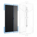 Spigen Tempered Glass GLAS.tR EZ Fit - висококачествено стъклено защитно покритие за дисплея на Samsung Galaxy Tab S8 Ultra (2022) (прозрачно) 3