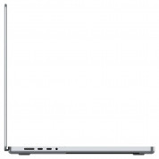 Spigen Tempered Glass GLAS.tR - висококачествено стъклено защитно покритие за целия дисплей на MacBook Pro 14 M1 (2021), MacBook Pro 14 M2 (2023) (черен-прозрачно) 4