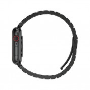Uniq Strova Stainless Steel Band - стоманена каишка за Apple Watch 42мм, 44мм, 45мм, Ultra 49мм (тъмносив) 3
