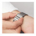 Uniq Strova Stainless Steel Band - стоманена каишка за Apple Watch 42мм, 44мм, 45мм, Ultra 49мм (тъмносив) 9