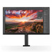 LG UltraFine Ergo 4K IPS LED Monitor (31.5 in. Diagonal) - 31.5 инчов монитор с поддръжка на 4K (3840x2160) и USB-C порт оптимизиран за продуктите на Apple (черен) 2