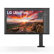 LG UltraFine Ergo 4K IPS LED Monitor (31.5 in. Diagonal) - 31.5 инчов монитор с поддръжка на 4K (3840x2160) и USB-C порт оптимизиран за продуктите на Apple (черен)