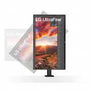LG UltraFine Ergo 4K IPS LED Monitor (31.5 in. Diagonal) - 31.5 инчов монитор с поддръжка на 4K (3840x2160) и USB-C порт оптимизиран за продуктите на Apple (черен) 6